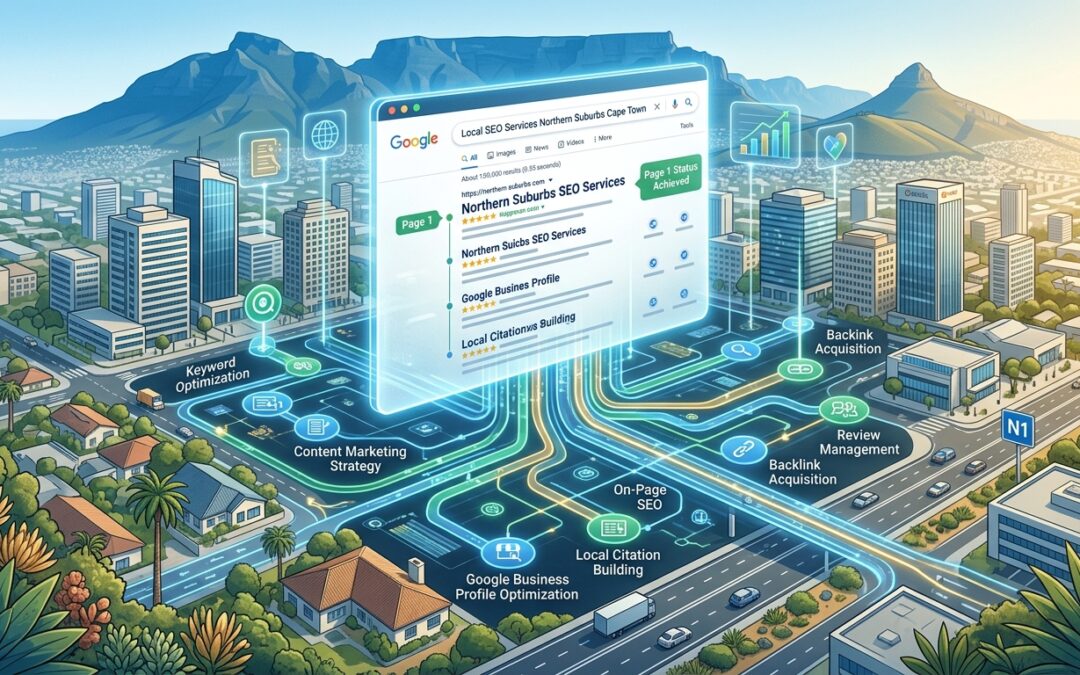 Cape Town Northern Suburbs SEO Page 1 Google Plan_2