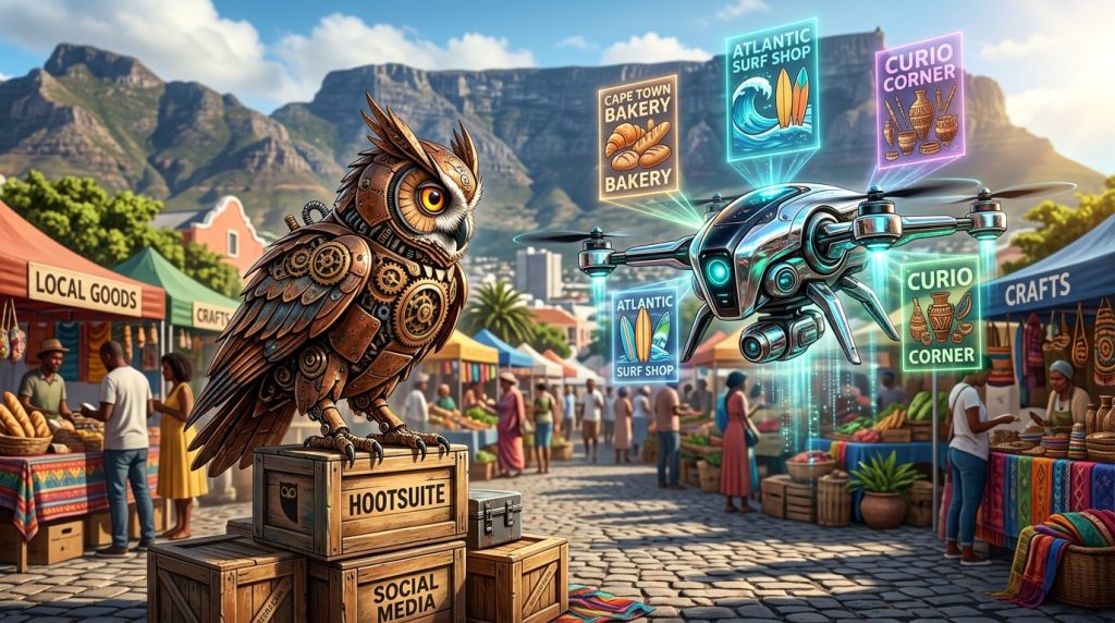 Hootsuite vs AI Marketing Automation for Local Cape Town SMEs