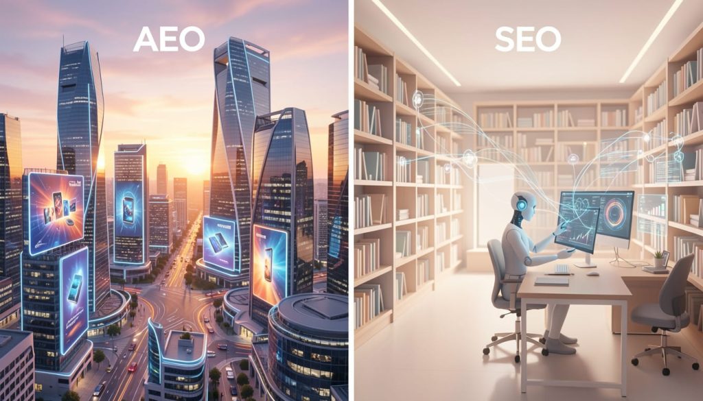 Why AEO and SEO Are Complementary Strategies for 2026 Brands