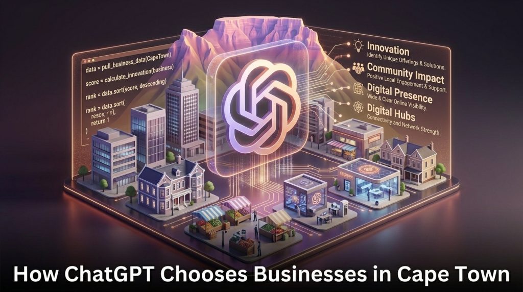 How ChatGPT Chooses Businesses In Cape Town