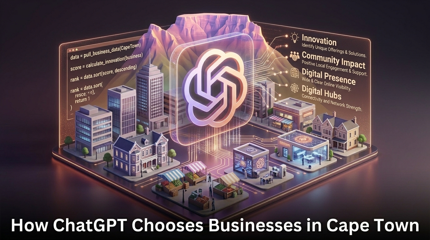 How ChatGPT Chooses Businesses In Cape Town
